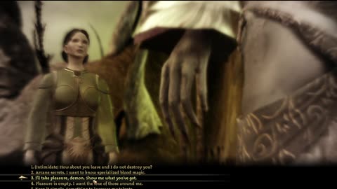 Veilguard Trivia: Dragon Age Origins: Have Sex with a Desire Demon and have Alistair Approve