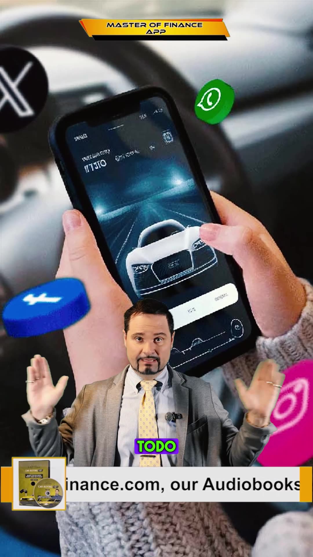 El papel de las redes sociales en el vuelco de un coche