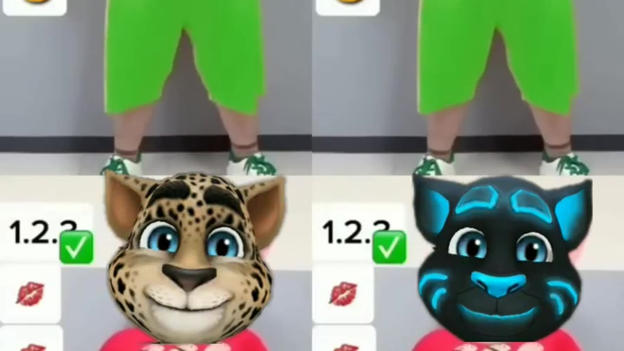 One, two, three Tom part 8 #youtubeshorts #mytalkingtom2 #funny #cat