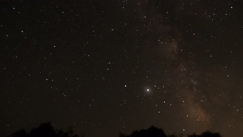 Scenery of Starry Night Sky