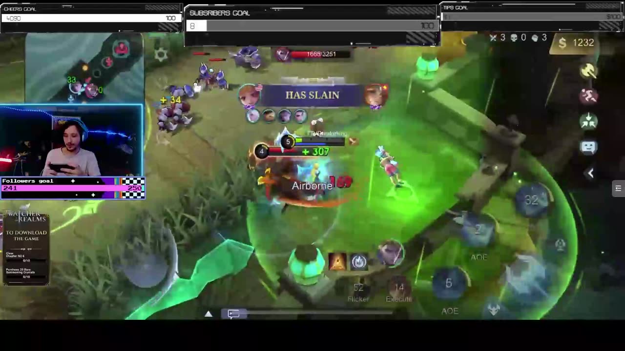 NA server MLbb Aurora brawl clip