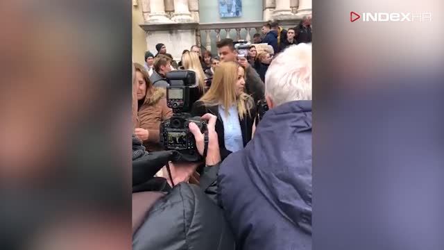 Zadar: Održan prosvjed protiv Daruvarca