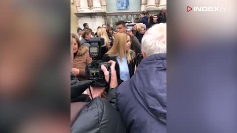 Zadar: Održan prosvjed protiv Daruvarca