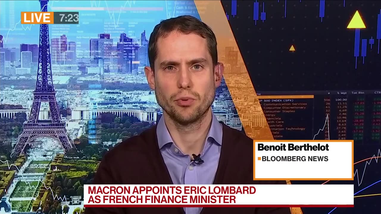 Macron Appoints Eric Lombard as French Finance Minister