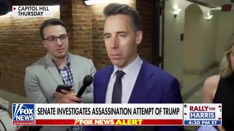 Sen. Hawley demands public hearings on Trump assassination attempt- 'Nothing