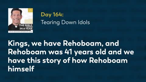 Day 164: Tearing Down Idols — The Bible in a Year (with Fr. Mike Schmitz)