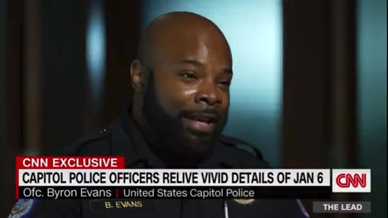 DC Police Officer Byron Evans Who Sued Republicans Under KKK Act for Racist Attacks on Jan. 6 - Now Admits He Was Watching it on TV that Day