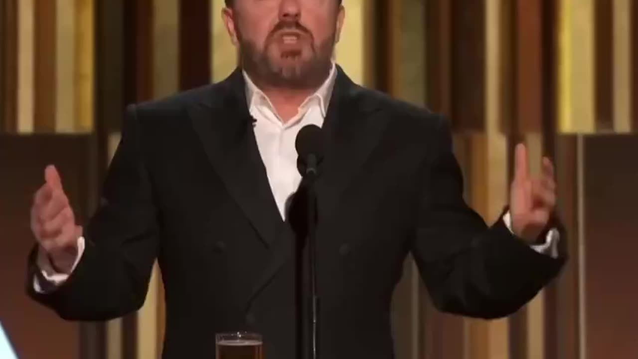 Ricky Gervais Brilliantly Outs Hollywood Deviants As Golden Globe Host