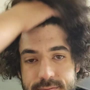 My long hair before haircut