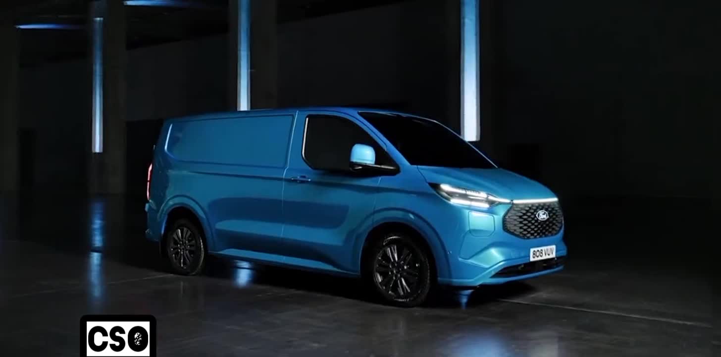 Furgão elétrico promete 380 km de alcance; Ford E-Transit Custom