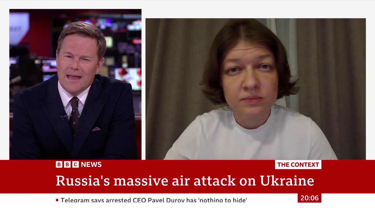 Six killed in most massive Russian air attack, Ukraine says _ BBC News