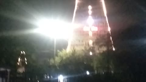 Hosur night view temple