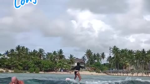 Surfing Siargao Philippines