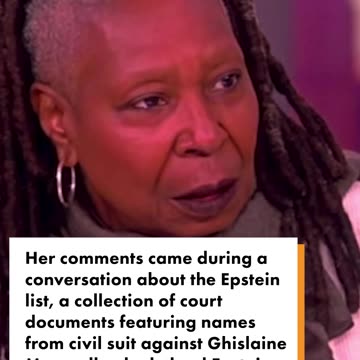 🤔 That's Odd...Whoopi Happens To Be On The Real List, Too!