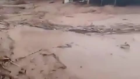 Flood Pa Pao district of Chiang Rai