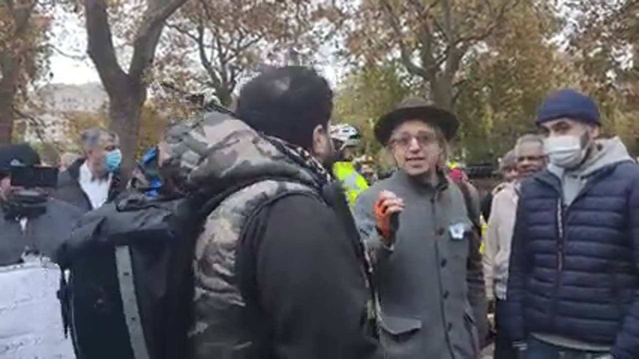 Big T Punched Police Speakers Corner