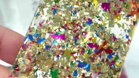 Sparkle up your life with Glitter Acrylic! ?