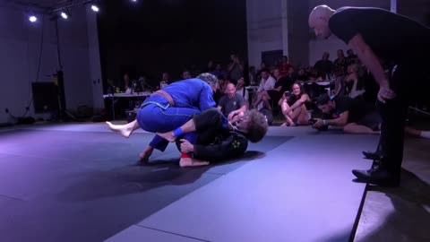 BJJ GI match 8 purple betls