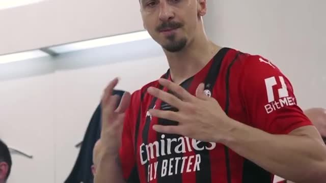 Watch Zlatan Ibrahimovic overturn table and send AC Milan dressing room