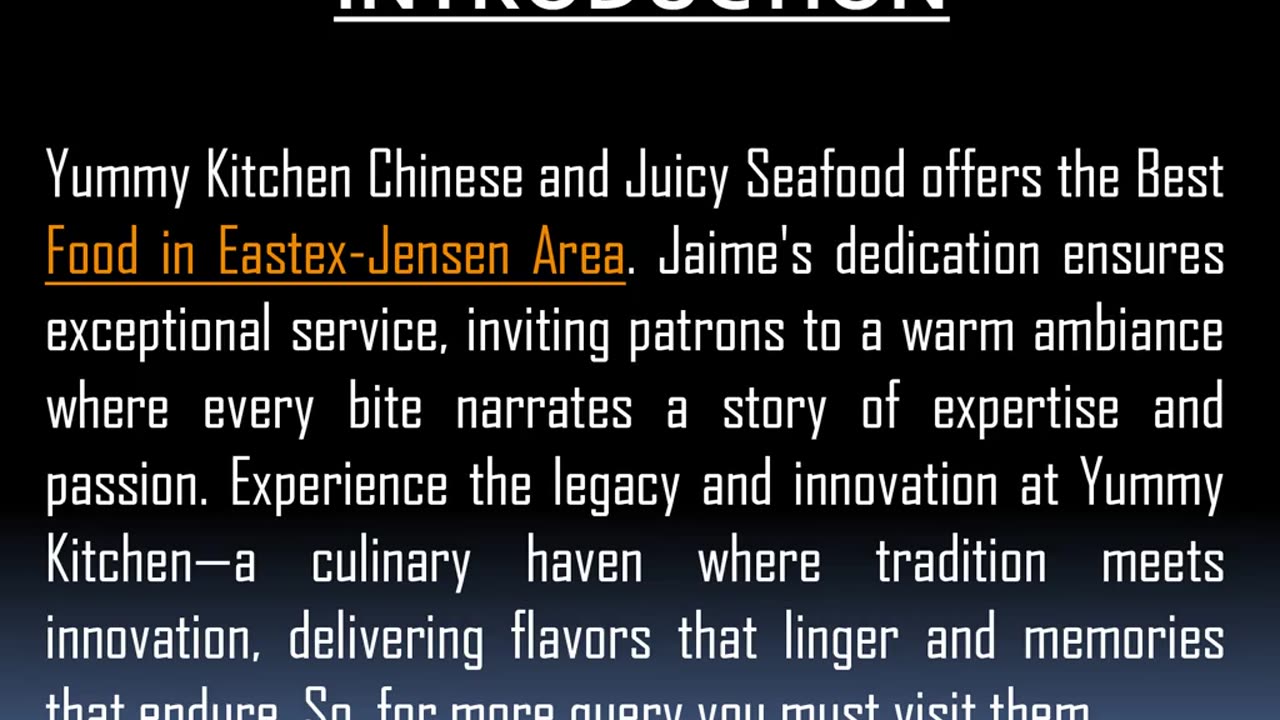 Want to get the Best Chinese Delivery in Eastex-Jensen Area