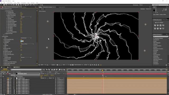 Making Vortex Particle Special effects by Particular