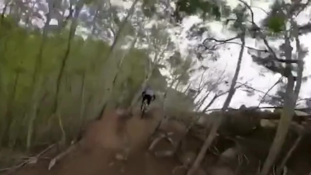 Cycling on mountain