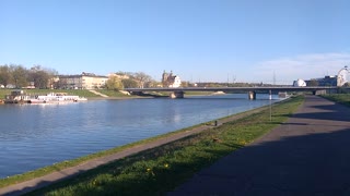 Vistula river Cracow