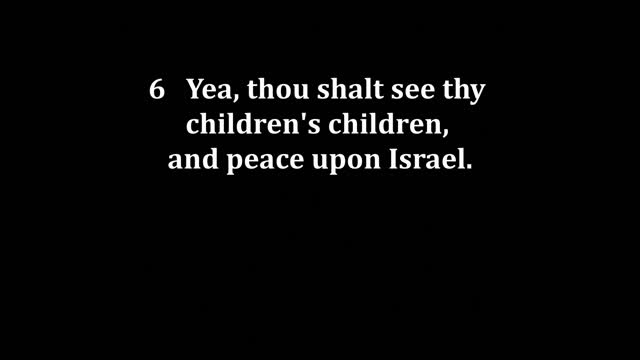 Psalms 128 King James version