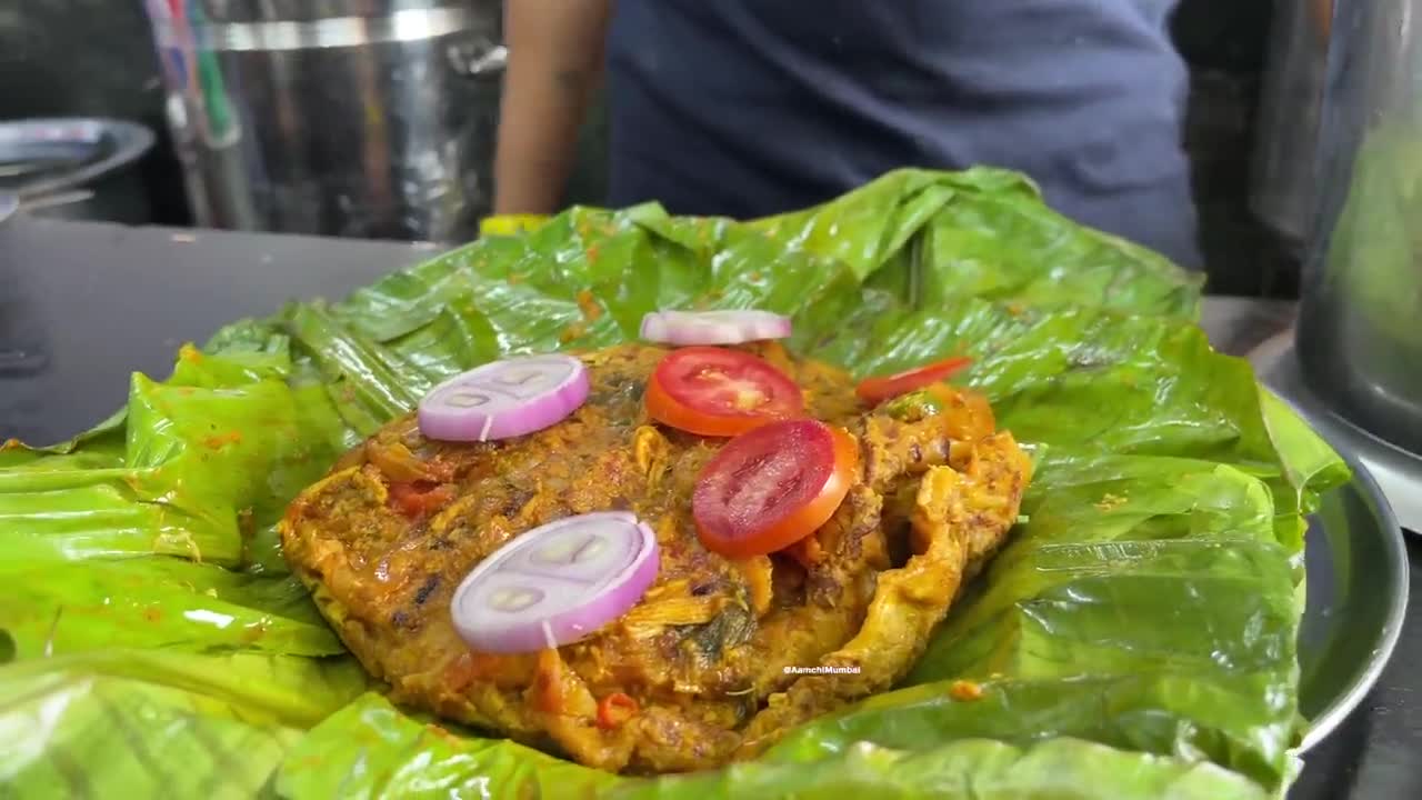 Indian Street Food - Paratha in making