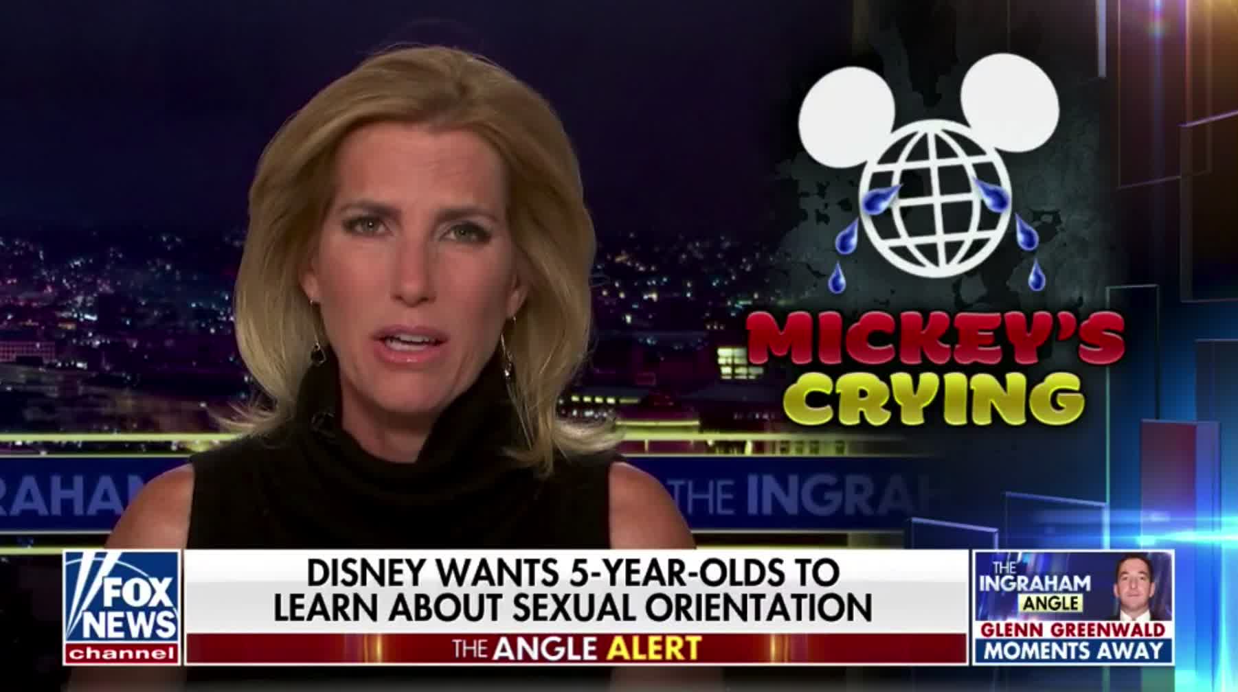 Laura Ingraham reacts to Disney's efforts to groom America's children