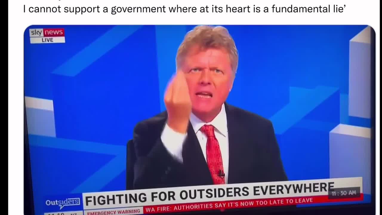 Australian government lies and no longer can be supported