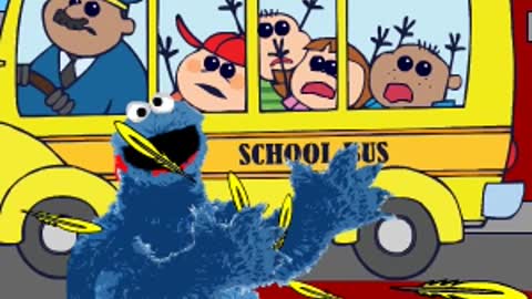Elmo Imagines you flying.