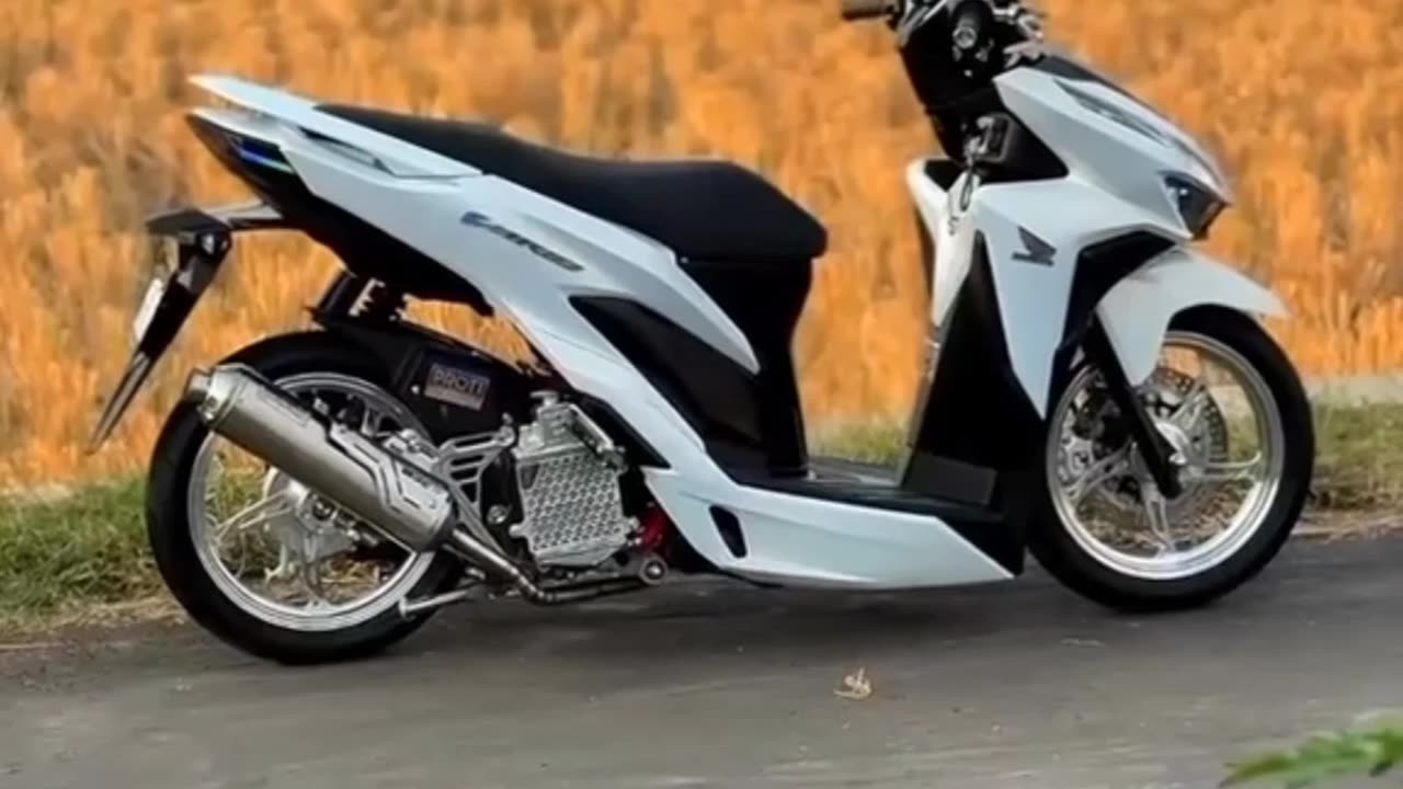 Cool modified motorbike