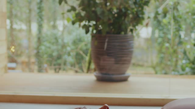 A Woman Meditating