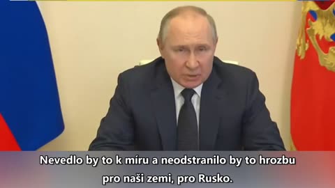 Vladimír Vladimírovič Putin vysvetľuje postoj Ruska k súčasnej situácii.