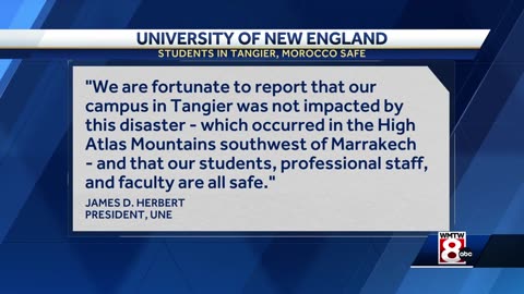 une morocco campus not impacted by earthquake