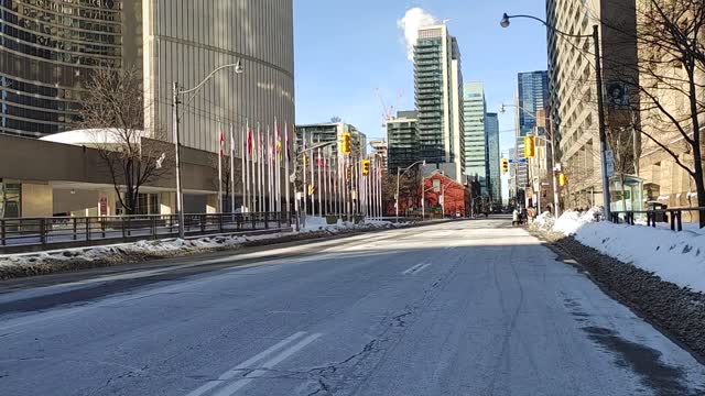 Raw Recording: DT Toronto Trucker Protest Pt 10