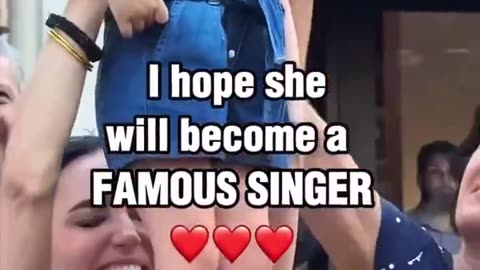 3岁小女孩用声音震惊了大家！🥹❤️ 泰坦尼克号主题曲《我心永恒》