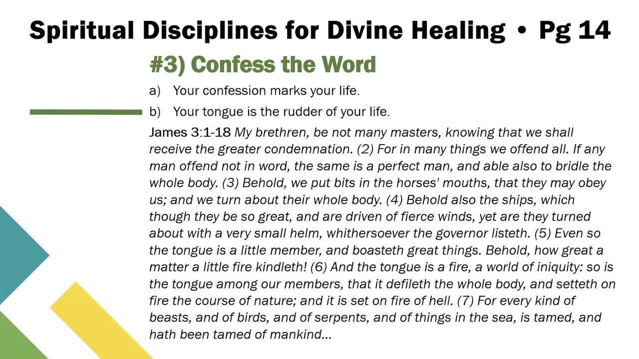 Spiritual Disciplines for Divine Healing, Part 2 (The Ambassador with Craig DeMo)