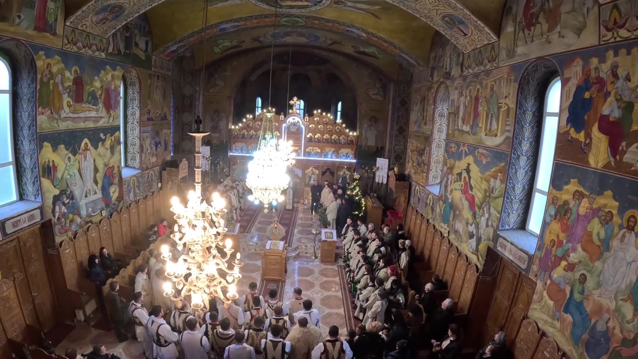 Cómo se ve un villancico desde arriba en nuestra iglesia de Transilvania