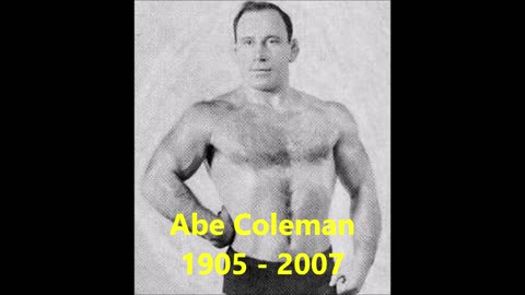 Abe Coleman wrestling biography