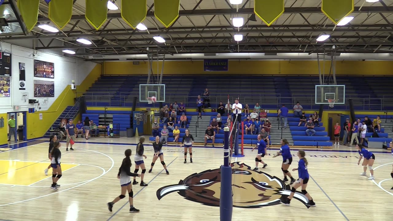 Clarkrange Volleyball Game 9/4/21