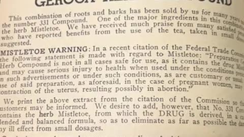 1942 Herbal Almanac ~Clinical Herbalist