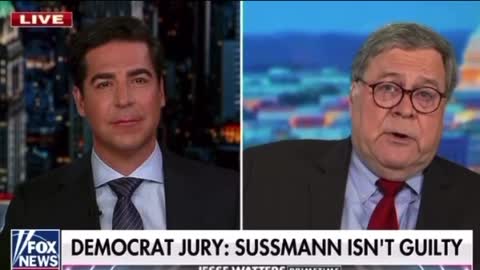 Bill Barr on the Sussman verdict