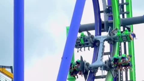 This is being done with magnets which makes each ride different