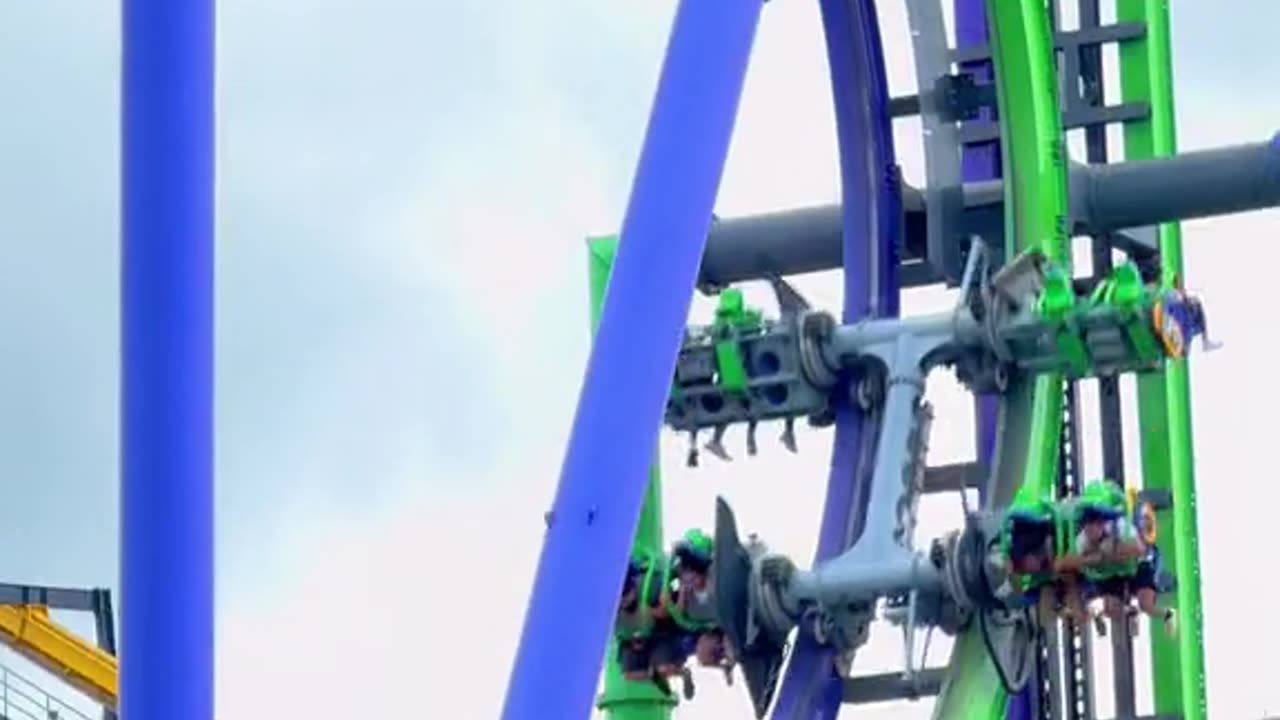 This is being done with magnets which makes each ride different