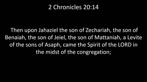 KJV Bible 2nd Chronicles Chapter 20