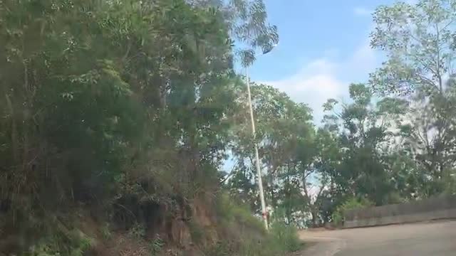 It's almost to the top of the mountain