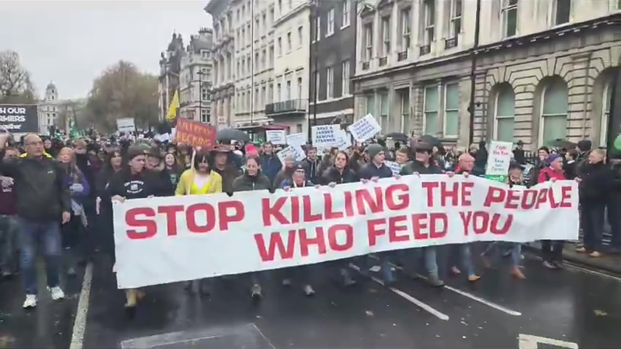 GRANDE PROTESTA DEGLI AGRICOLTORI DEL REGNO UNITO