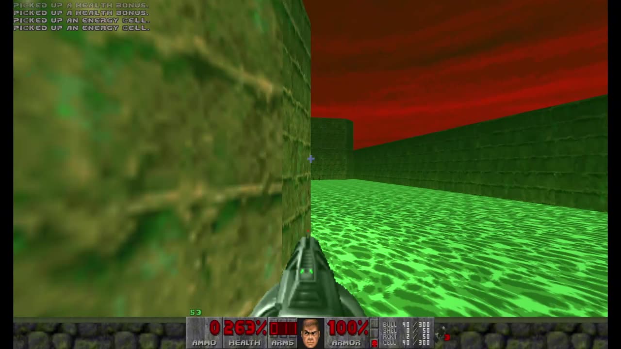 Brutal Doom - Plutonia - Pistol Start - Hard Realism - Compound (MAP17)